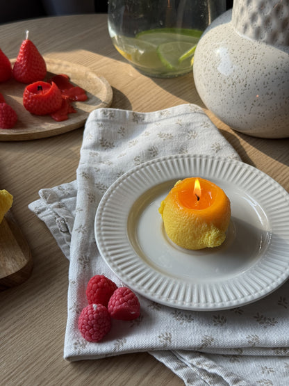 LEMON CANDLE SET