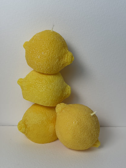 LEMON CANDLE SET